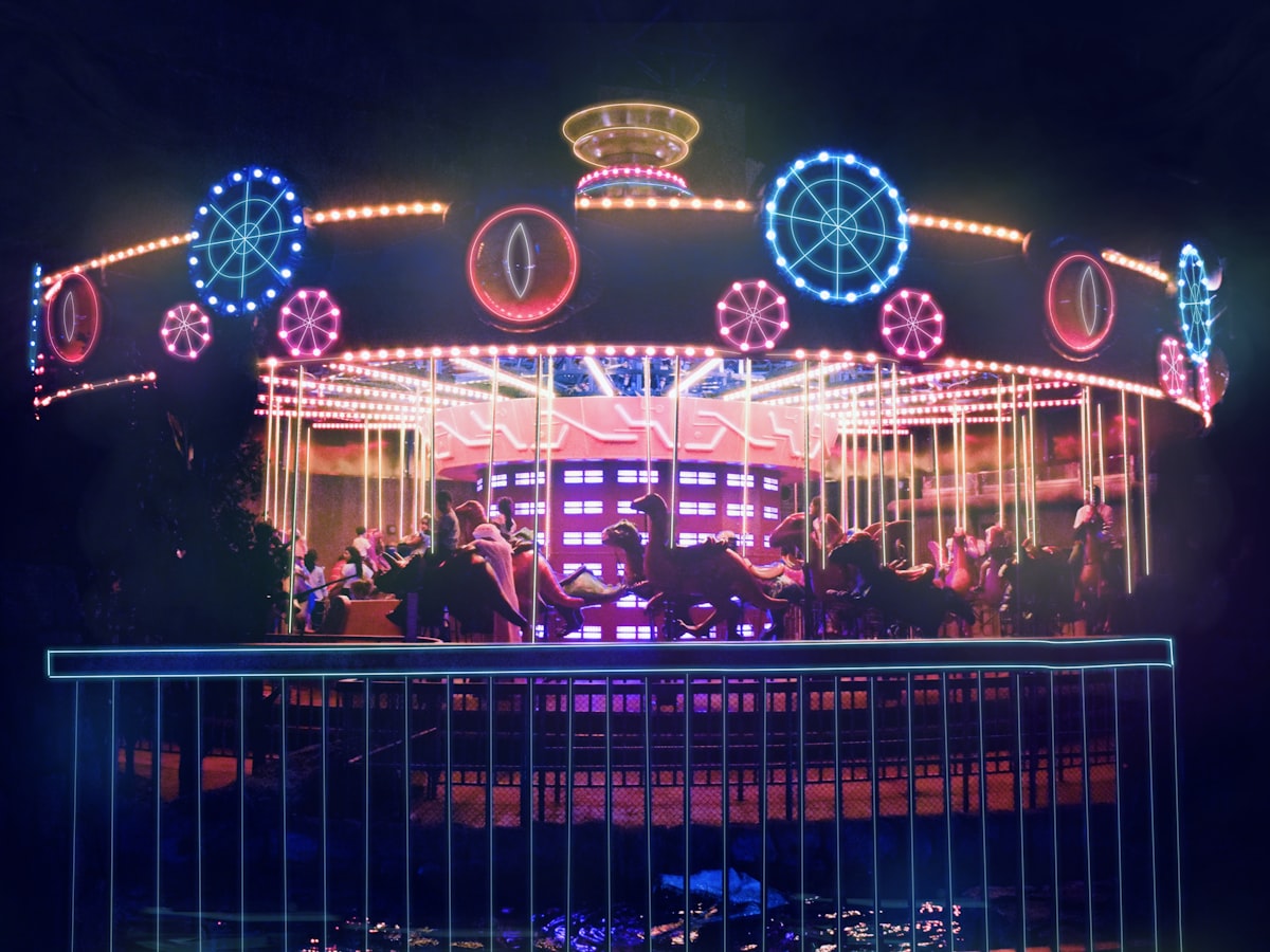 Lotte World indoor carousel