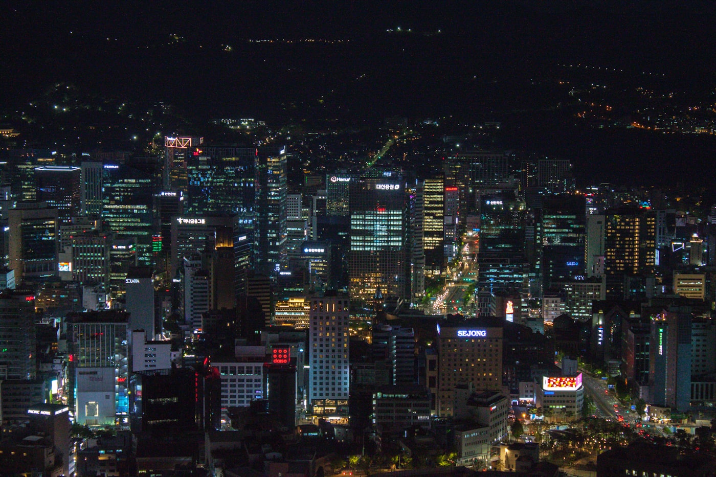 Myeongdong by Night